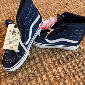 VANS - MTE Dark Blue SK8-HI Shoes 7.5